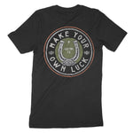 Austin Horse Shoe T-Shirt Black back