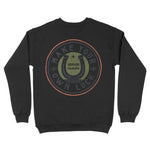 Denver Horse Shoe Crewneck in Black - back view