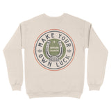 Denver Crewneck in Natural - back view