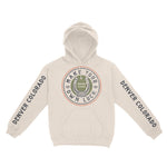 Denver Hoodie in Natural - front-sleeves view