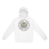 Denver Hoodie in White - front view