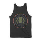 Denver Horse Shoe Tank Top in Black - back view