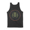 Denver Horse Shoe Tank Top in Black - back view
