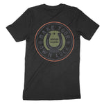Denver Horse Shoe T-Shirt in Black - back view