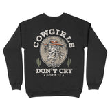 Austin Crewneck in Black - back view