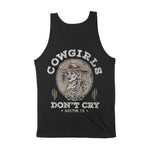 Austin Cowgirl S Don T Cry Tank Top Black back