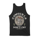 Austin Cowgirl S Don T Cry Tank Top Black back