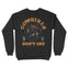 Denver Cowgirl's Don't Cry Crewneck in Black - back view