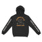 Denver Cowgirl's Don't Cry Hoodie in Black - front with sleeves view
