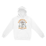Denver Hoodie in White - front view