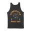 Denver Cowgirl's Don't Cry Tank Top in Black - back view