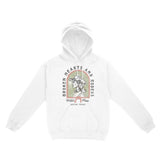 Austin Hoodie in White - front view
