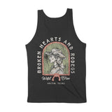 Austin Tank Top in Black - back view