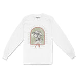 Austin Western Hearts Longsleeve in White - front view
