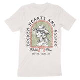 Denver Western Hearts T-Shirt in Vintage - back view