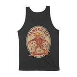 Denver Tank Top in Black - back view