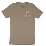 New York Skater Kid T-Shirt Vintage_Brown front