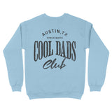 Austin Crewneck in Light Blue - back view