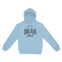 Austin Hoodie in Light Blue - front view
