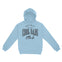 Austin Hoodie in Light Blue - front view
