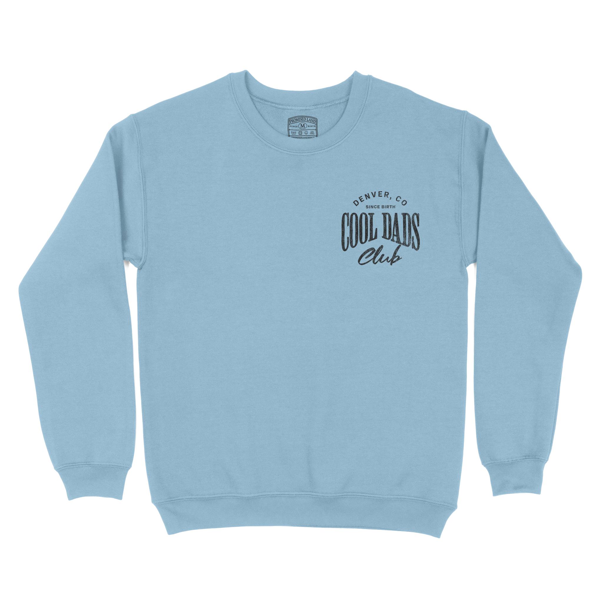 Denver Cool Dad Crewneck Light Blue front