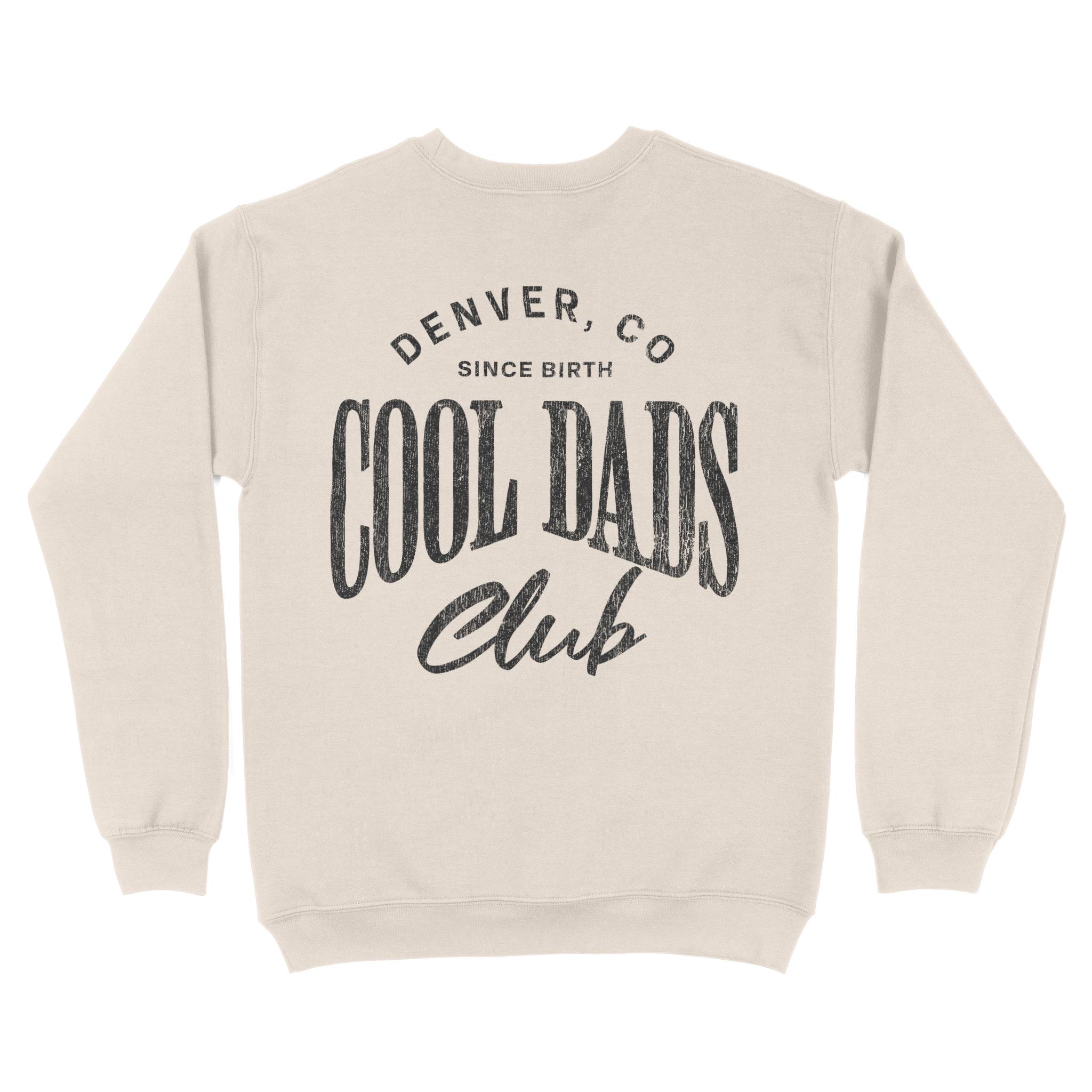 Denver Crewneck in Natural - back view