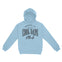Denver Hoodie in Light Blue - front view