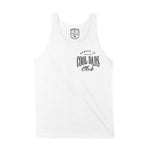 Denver Tank Top in White - front view