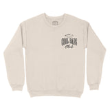 Miami Cool Dad Crewneck in Natural - front view