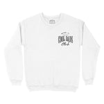 Miami Crewneck in White - front view