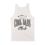 Miami Cool Dad Tank Top in Vintage - back view
