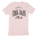 Miami Cool Dad T-Shirt Soft Pink back