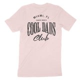 Miami Cool Dad T-Shirt Soft Pink back