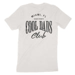 Miami Cool Dad T-Shirt Vintage White back