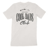 Miami Cool Dad T-Shirt Vintage White back