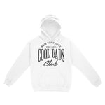 New York Hoodie in White - front view