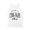 New York Tank Top in White - back view