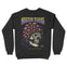 Austin Crewneck in Black - back view