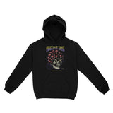 Austin Mushroom Skull Hoodie Black front
