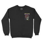 Denver Crewneck in Black - front view