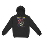 Miami Hoodie in Black - front view