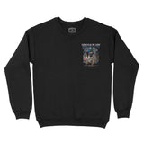 Denver Puppy Patrol Crewneck Black back | color-black|sleeve-none