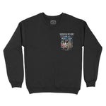 Denver Crewneck in Black - front view
