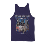 Denver Puppy Patrol Tank Top Navy back | color-navy|sleeve-none