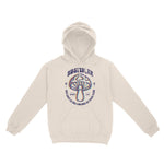 Austin Psychedelic Hoodie in Natural - front view