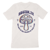 Austin Psychedelic T-Shirt in Vintage - back view