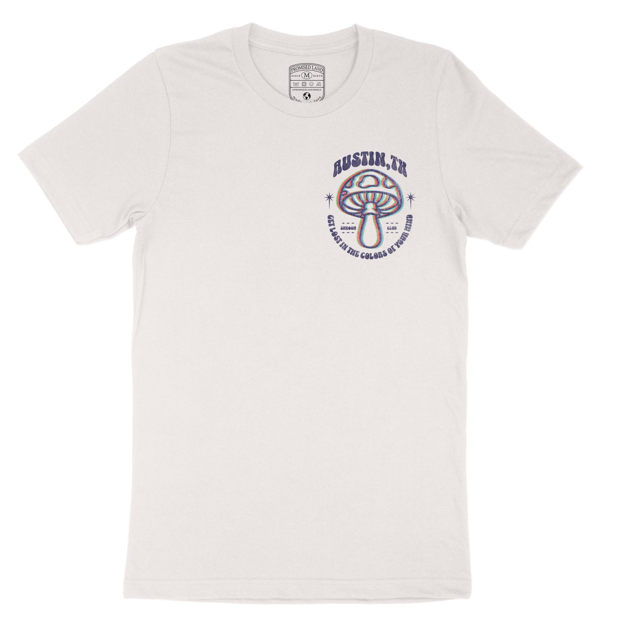 Austin Psychedelic T-Shirt in Vintage - front view