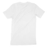 Austin Psychedelic T-Shirt in White - back view