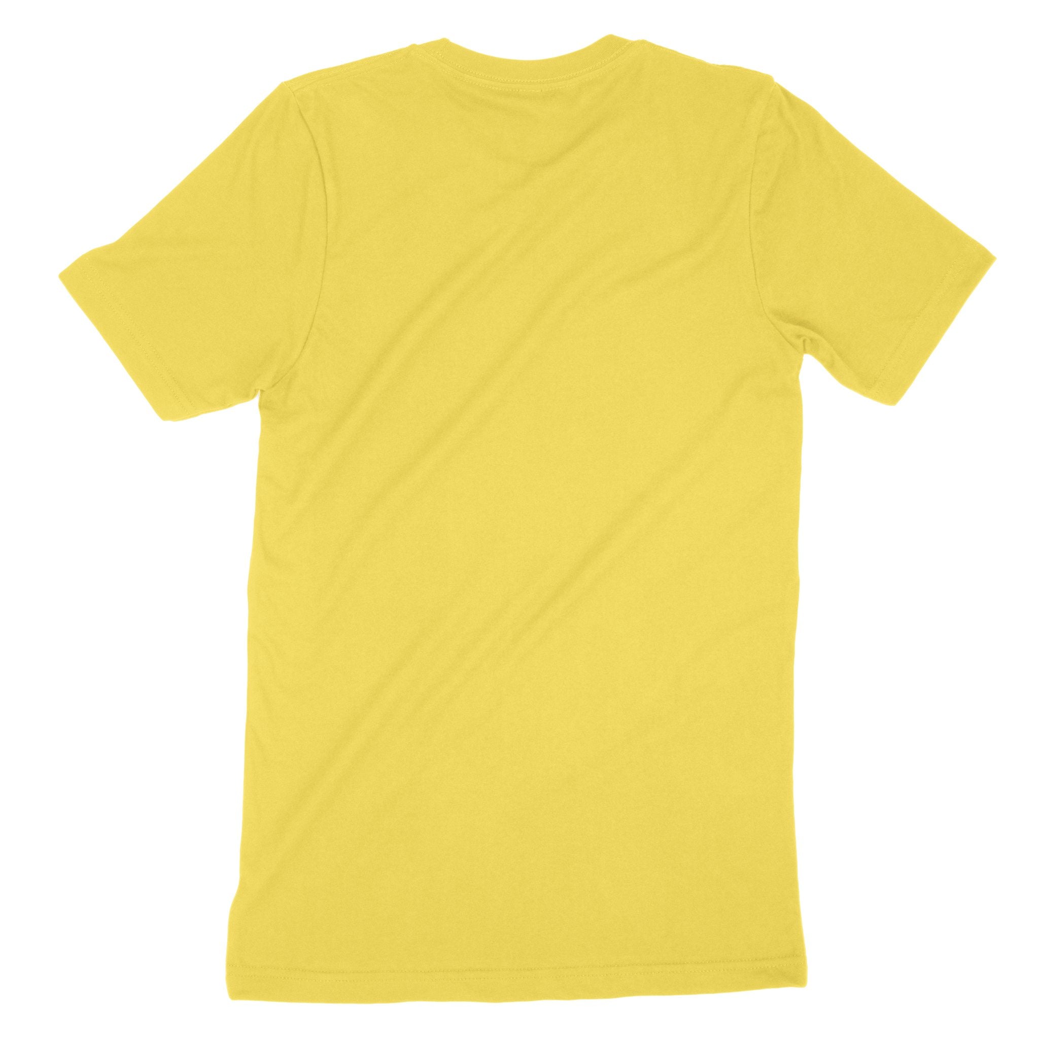 Austin Psychedelic T-Shirt Yellow back