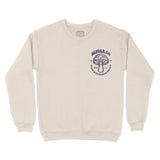 Denver Psychedelic Crewneck in Natural - front view